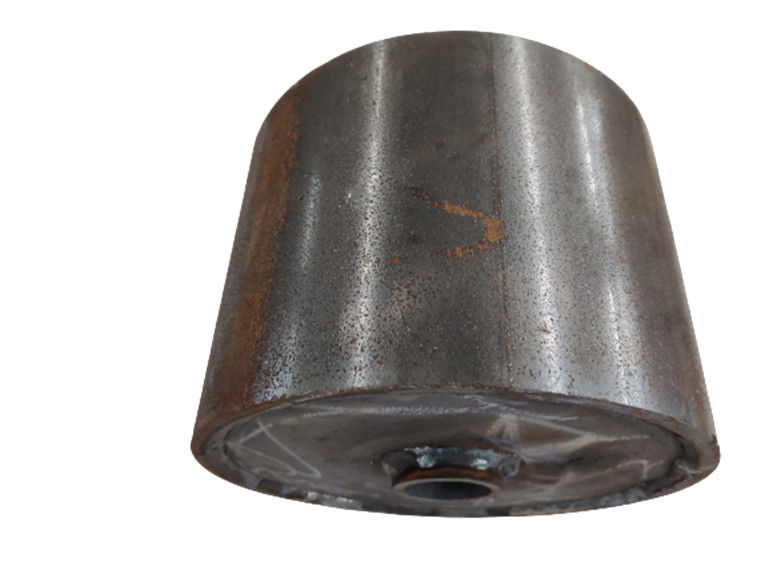C1018 Weldment 6'' Roll Off Container Wheels Roll Off Dumpster Wheels